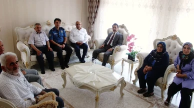 Göynücek’te Şehit Ailelerine Vefa Ziyareti: Dualarla Anıldılar