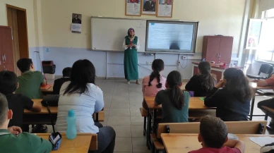 TOKİ Ortaokulu’nda Sağlıklı Yaşam Dersi!