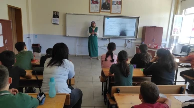 TOKİ Ortaokulu’nda Sağlıklı Yaşam Dersi!