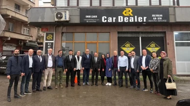 Çilez, Trabzon İlçelerinde Teşkilatla El Ele