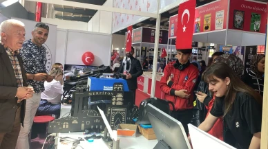 Merzifon MTAL’in standına yoğun ilgi