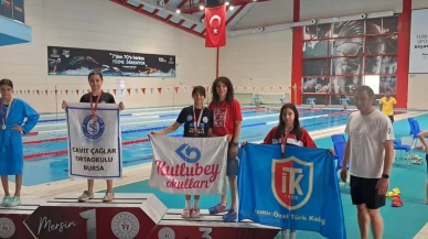 Amasyalı Yüzücü Aybigesu Kahraman’dan Türkiye Üçüncülüğü Gururu