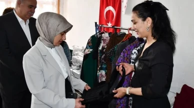 Kaymakam Büşra Güneş’ten Doluca Köyü Yaşam Merkezine Destek Dolu Ziyaret