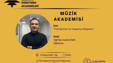 Amasya Müzik Akademisi’nde Bu Hafta: “Türkülerimiz ve Yaşanmış Hikayeleri”