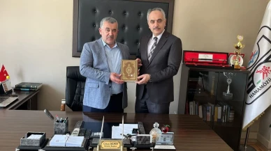 Müftü Hamza Bayram’dan Başkan Cihan Demir’e Nezaket Ziyareti