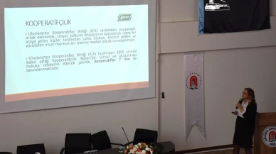 Kooperatifçilikte Kadın Gücü: MYO Öğrencilerine İlham Veren Sunum