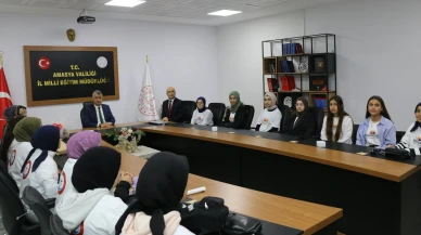 Evliya Çelebi Öğrenci Değişim Programı Kapsamında Anamur'dan Amasya’ya Ziyaret