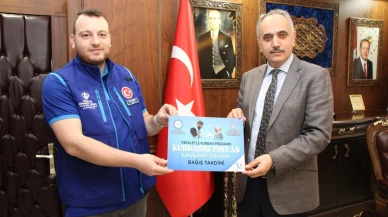 Amasya İl Müftüsü Hamza Bayram Vekaletle Kurbanını TDV’ye Bağışladı