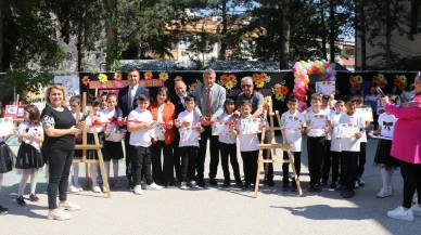 Amasya’da Sanatın Kalbi Atatürk İlkokulu’nda Attı: Yıl Sonu Resim Sergisi Açıldı