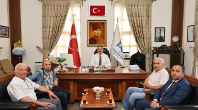 Merzifon 12 No’lu Birlik Minibüsleri Kooperatifinden Başkan Kargı’ya Ziyaret