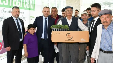 Amasya Belediyesi’nden Üreticiye Can Suyu: Fide Desteği Dağıtıldı