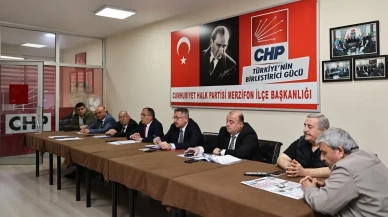 CHP Merzifon İlçe Örgütü Mayıs Ayı Grup Toplantısını Yaptı