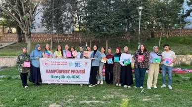 Kampüsfest’te Renkler Konuştu: Gençlerden Tuvale Sanat Dokunuşu
