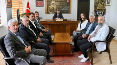 Ziraat Odası’ndan Kaymakam Karaaslan’a Çiftçiler Günü Ziyareti