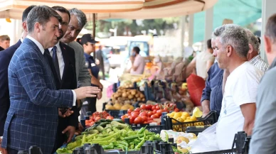 Vali Bakan Taşova Pazarı’nda Halkla Buluştu!