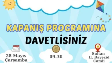 Minik Yüreklerden Büyük Heyecan: Amasya'da 4-6 Yaş Kur’an Kursları Kapanış Programı Düzenleniyor