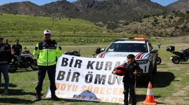 Amasya'da Trafik Haftası Etkinliği: 136 Motosiklet Sürücüsüne Eğitim Verildi