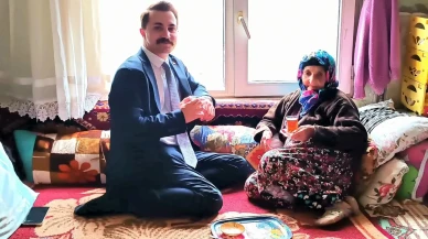 Kaymakam Demirgül’den Damlaçimen’e Gönül Ziyareti