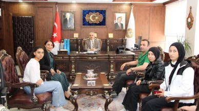 Aydınca Lisesi Öğrencilerinden İl Müftüsü Hamza Bayram’a Ziyaret