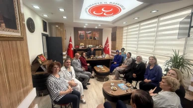 Amasya SGK İl Müdüründen MHP’ye Nezaket Ziyareti!