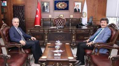 Başkanlık Vaizi Dr. M. Fatih Tunç’tan İl Müftüsü Hamza Bayram’a Ziyaret