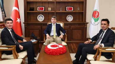Vali Bakan’a Protokol ve Spor Dünyasından Ziyaret