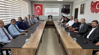 Taşova Kaymakamı Salih Kartal, Kurum Amirleriyle Toplantı Yaptı