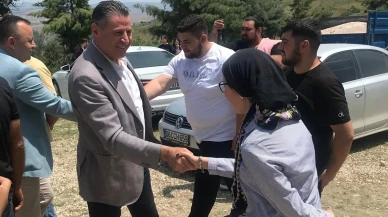 Reşat Karagöz Hasan Baba Türbesi Etkinliğinde Halkla Buluştu