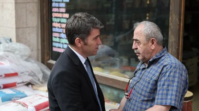 Amasya Valisi Önder Bakan, Şehir Merkezinde Esnaf ve Vatandaşlarla Buluştu
