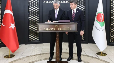 Milli Eğitim Bakan Yardımcısı Nazif Yılmaz’dan Amasya Valisi Önder Bakan’a Ziyaret