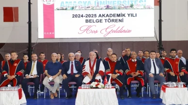 Amasya Üniversitesi’nde Başarı Belgeleri Sahiplerini Buldu