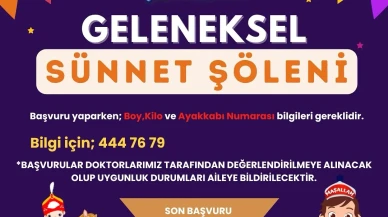 Suluova’da Geleneksel Sünnet Şöleni İçin Kayıtlar Başladı! Son Başvuru: 31 Temmuz