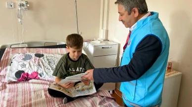 Hastanede Yatan Minik Yüreklere Bayram Sevinci: Küçük Kalplere Büyük Moral