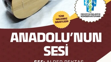 Merzifon’da Türk Halk Müziği Rüzgarı Esecek: “Anadolu’nun Sesi” Konseri 18 Haziran’da