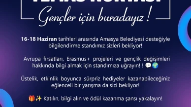 Amasya’da Gençler Eurodesk Standında Avrupa Fırsatlarıyla Buluşuyor!