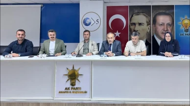 AK Parti Amasya İl Teşkilatı Haftalık Toplantısını Gerçekleştirdi