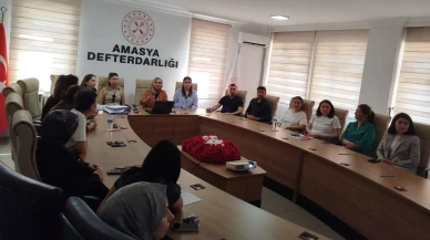 Amasya Defterdarlığı'nda SAHA Projesi Kapsamında Bilgilendirici Eğitim Verildi