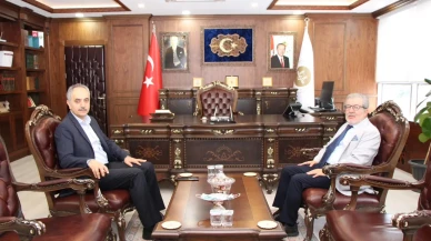 Din İşleri Yüksek Kurulu Uzmanı Akbaş, Amasya İl Müftüsü Bayram’ı Ziyaret Etti