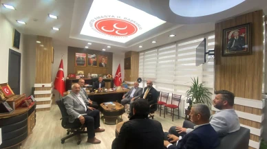 MHP Amasya İl Başkanlığı İlçe Başkanları Toplantısı Gerçekleştirildi