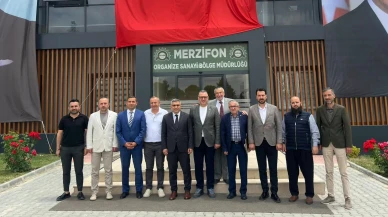 AK Parti Heyetinden Merzifon OSB’ye Hayırlı Olsun Ziyareti