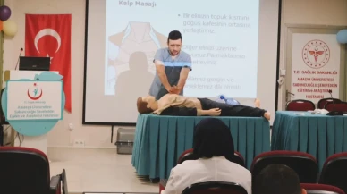 Amasya Üniversitesi Hastanesi’nde Tüm Sağlık Personeline CPR Eğitimi Verildi