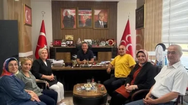 Kadın Kooperatifinden MHP’ye Ziyaret