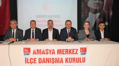 CHP Amasya Toplantısında Gelecek Vizyonu Konuşuldu