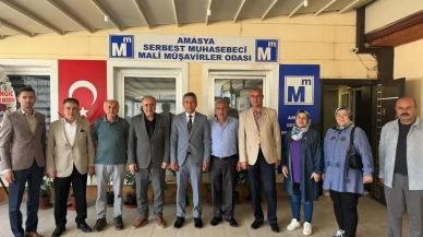 Akgül’den SMMM Odası’na Nezaket Ziyareti!
