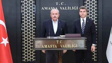 Prof. Dr. Mustafa Şentop’tan Amasya Valisi Önder Bakan’a Ziyaret