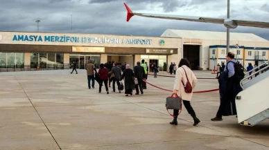 Amasya Merzifon Havalimanı’nda Mayıs Ayında 12 Bin Yolcuya Hizmet Verildi
