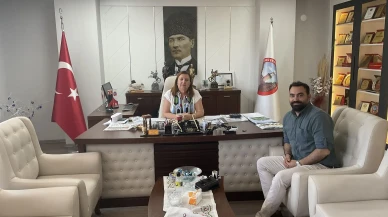 Başkan Özyol’a Ziyaretçi Akını!