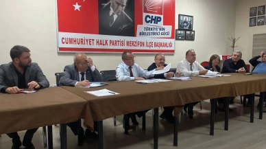CHP Merzifon'da Meclis Öncesi Hazırlık!