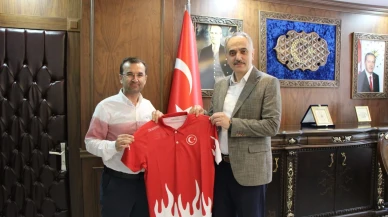 Fatsa Tekvando Takımı’ndan Amasya İl Müftüsü Hamza Bayram’a Ziyaret