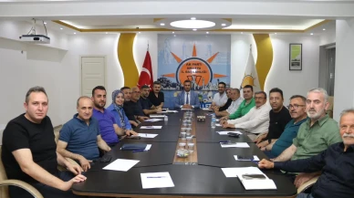 AK Parti Amasya İl Yürütme Kurulu Toplantısı Gerçekleştirildi
